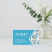 Schmuck-Designer-Visitenkarten Visitenkarte (Stehend Vorderseite)