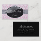 Schmuck-Designer-Visitenkarten Visitenkarte (Vorne/Hinten)