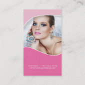 Schmuck-Designer-Visitenkarten Visitenkarte (Rückseite)