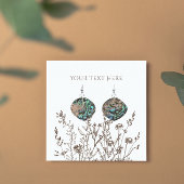 Schmuck-Display-Karte verdienen ・ Erdblume