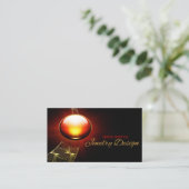 Schmuck-Entwurf oder generische Visitenkarte (Stehend Vorderseite)