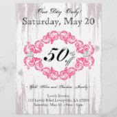 Schmuck Flyer Rose Necklace Gray Pink (Hinten)