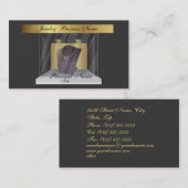 Schmuck-Geschäfts-Visitenkarte Visitenkarte (Vorne/Hinten)