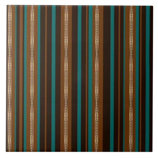 Schmuck gestreift fliese (Vorderseite)