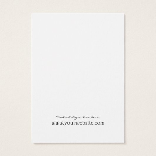 Schmuck-Grafikkarte Earring ・ Wildblumen (Rückseite)