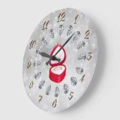 Schmuck Große Wanduhr (Winkel)