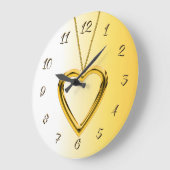 Schmuck Große Wanduhr (Winkel)