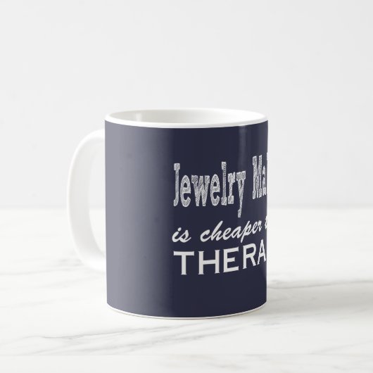 Schmuck-Hersteller Kaffeetasse (Vorderseite Links)