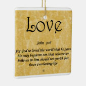 Schmuck Liebe Keramikornament (Rechts)
