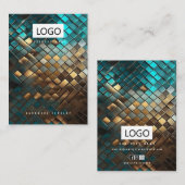 Schmuck Ohrringe Necklace Bracelet Display Card Visitenkarte (Vorne/Hinten)