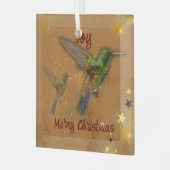 Schmuck Ornament Aus Glas (Vorderseite links)