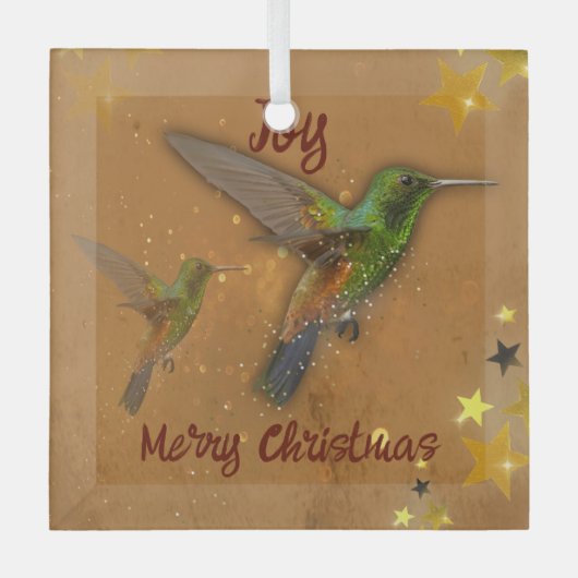 Schmuck Ornament Aus Glas (Vorderseite)