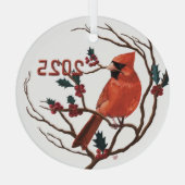Schmuck Ornament Aus Glas (Rückseite)