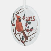 Schmuck Ornament Aus Glas (Vorderseite links)
