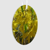 Schmuck - Pendant - Forsythia Ornament (Vorderseite)