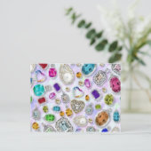 Schmuck Postkarte (Stehend Vorderseite)
