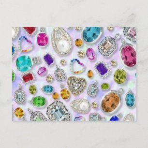 Schmuck Postkarte