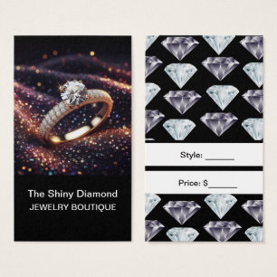 Schmuck-Preisschilder Diamant Individuelle Preissc