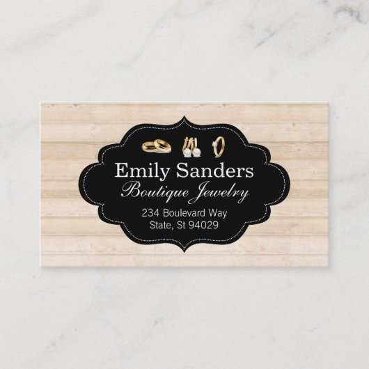 Schmuck | Ringe | Gold | Schmucksteine Visitenkarte (Vorderseite)