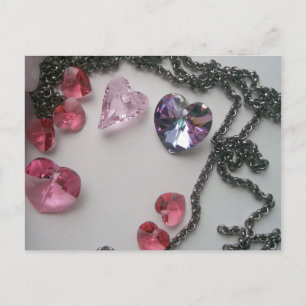 Schmuck-Show-Einladung Einladungspostkarte