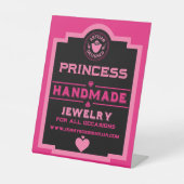 Schmuck Sockelschild (Vorderseite)