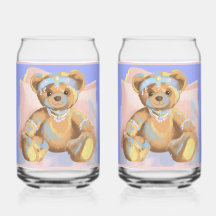 Schmuck Teddy Soda Glas