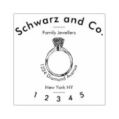Schmuck und Schmuck mit Ring Gummistempel (Prägung)