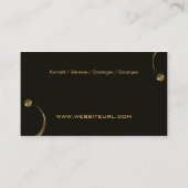 Schmuck Visitenkarte (Rückseite)