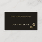 Schmuck Visitenkarte (Rückseite)