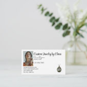 Schmuck Visitenkarte (Stehend Vorderseite)