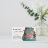 Schmuck-Visitenkarte Visitenkarte (Stehend Vorderseite)