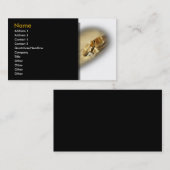 Schmuck-Visitenkarte Visitenkarte (Vorne/Hinten)