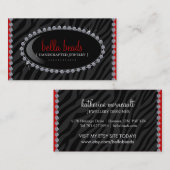 Schmuck-Visitenkarten Visitenkarte (Vorne/Hinten)