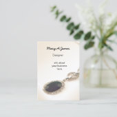 Schmuck-Visitenkarten Visitenkarte (Stehend Vorderseite)