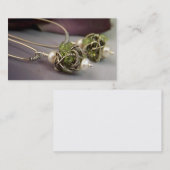 Schmuck-Visitenkarten Visitenkarte (Vorne/Hinten)