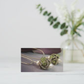 Schmuck-Visitenkarten Visitenkarte (Stehend Vorderseite)