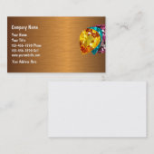 Schmuck-Visitenkarten Visitenkarte (Vorne/Hinten)