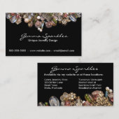 Schmuck-Visitenkarten Visitenkarte (Vorne/Hinten)