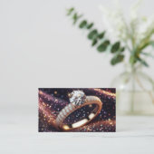 Schmuck-Visitenkarten Visitenkarte (Stehend Vorderseite)