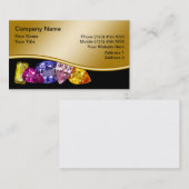 Schmuck-Visitenkarten Visitenkarte (Vorne/Hinten)