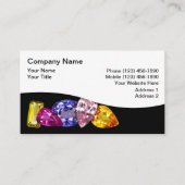 Schmuck-Visitenkarten Visitenkarte (Vorderseite)