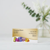 Schmuck-Visitenkarten Visitenkarte (Stehend Vorderseite)