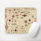 Schmuck vom "Tiffany-Katalog", 1890 Mousepad (Mit Mouse)