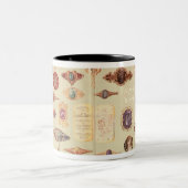 Schmuck vom "Tiffany-Katalog", 1890 Zweifarbige Tasse (Mittel)