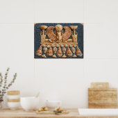 Schmuck von Königin Hatshepsut Poster (Küche)