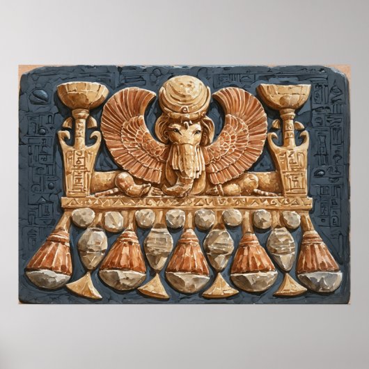 Schmuck von Königin Hatshepsut Poster (Vorne)