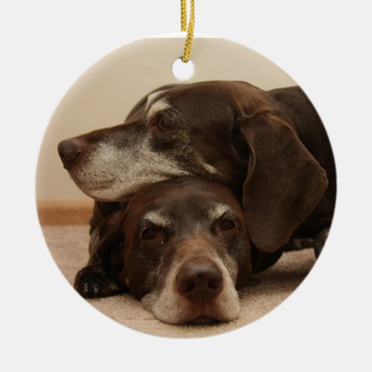 Schmuck von Pointer Sisters Keramikornament (Vorne)
