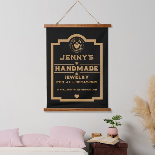 Schmuck Wandteppich Mit Holzrahmen (Schlafzimmer)