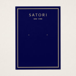 Schmuckanzeige an der blauen Grenze