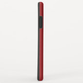 Schmuckdesign auf reichlich rotem Hintergrund Case-Mate iPhone Hülle (Hinten/Rechts)